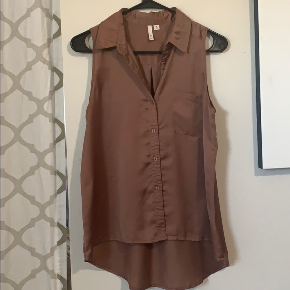 Frenchi silt blouse cute for Fall!